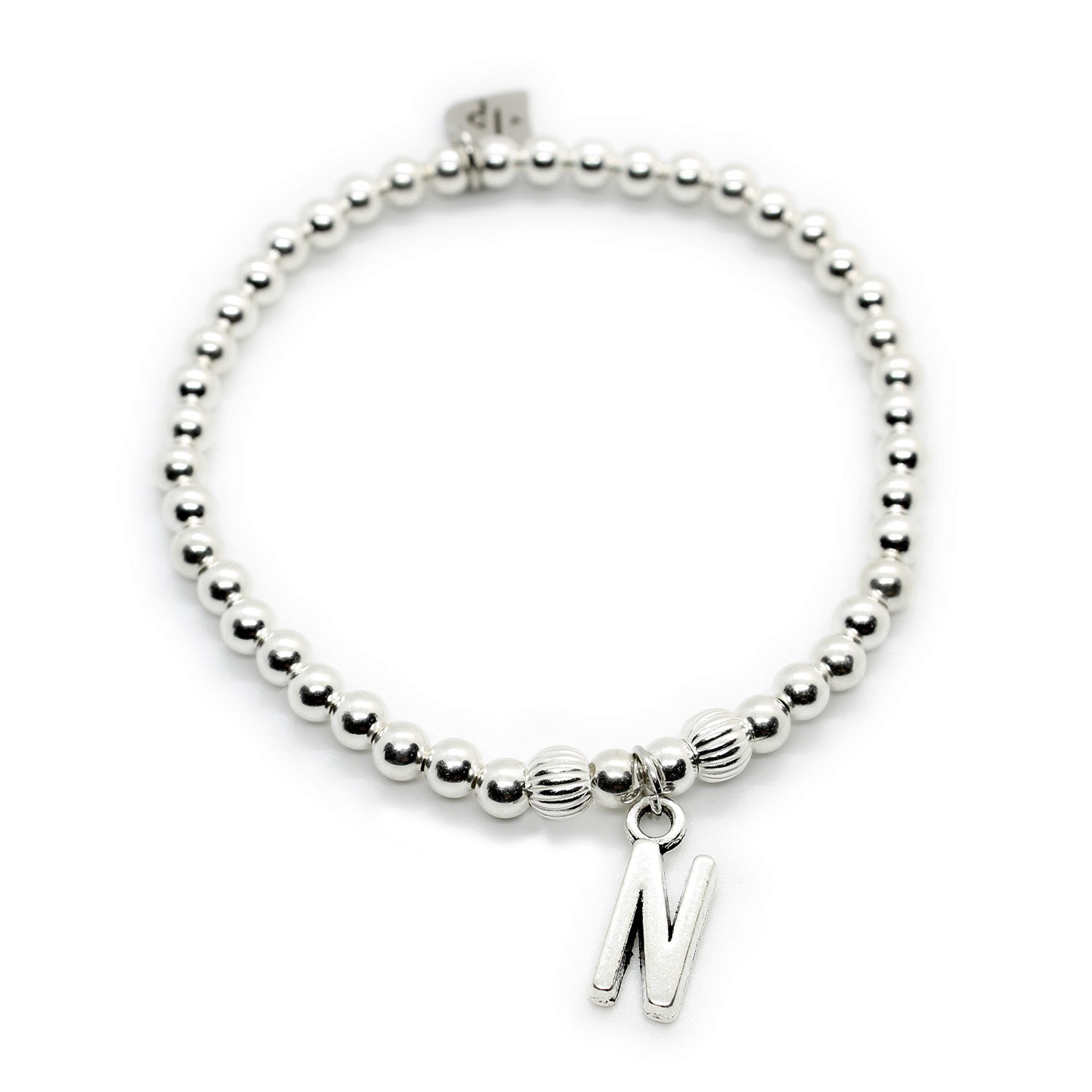 Personalised Sterling Silver Initial Bracelet Natalie Rochelle