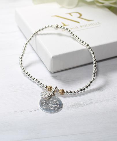 Stacking Motto Bracelet