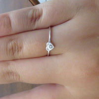 Thumbnail for Tiny Delicate Sterling Silver RIng