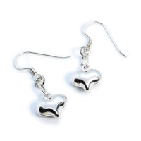 Thumbnail for Sterling Silver Heart Hook Earrings