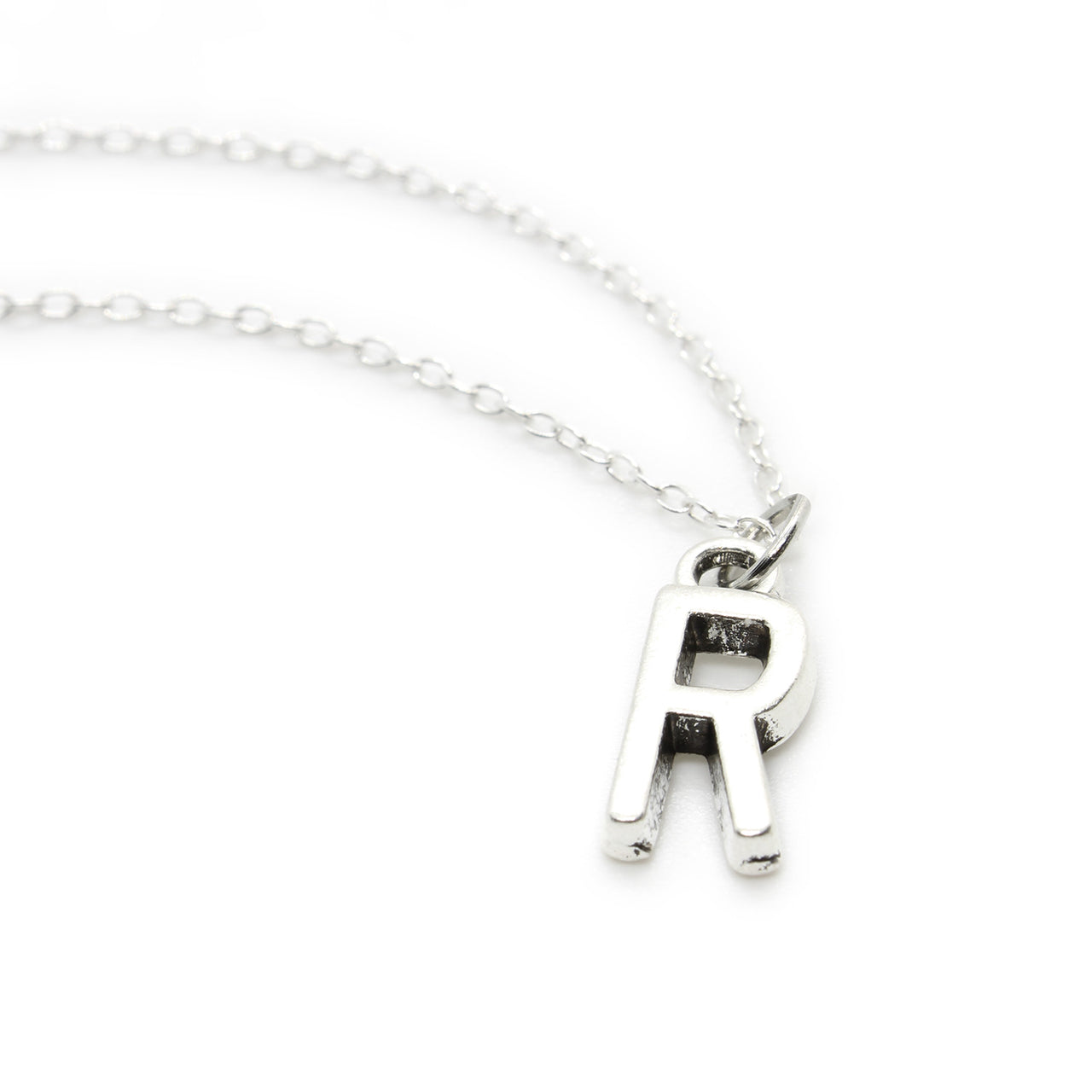 Sterling Silver Personalised Initial Chain