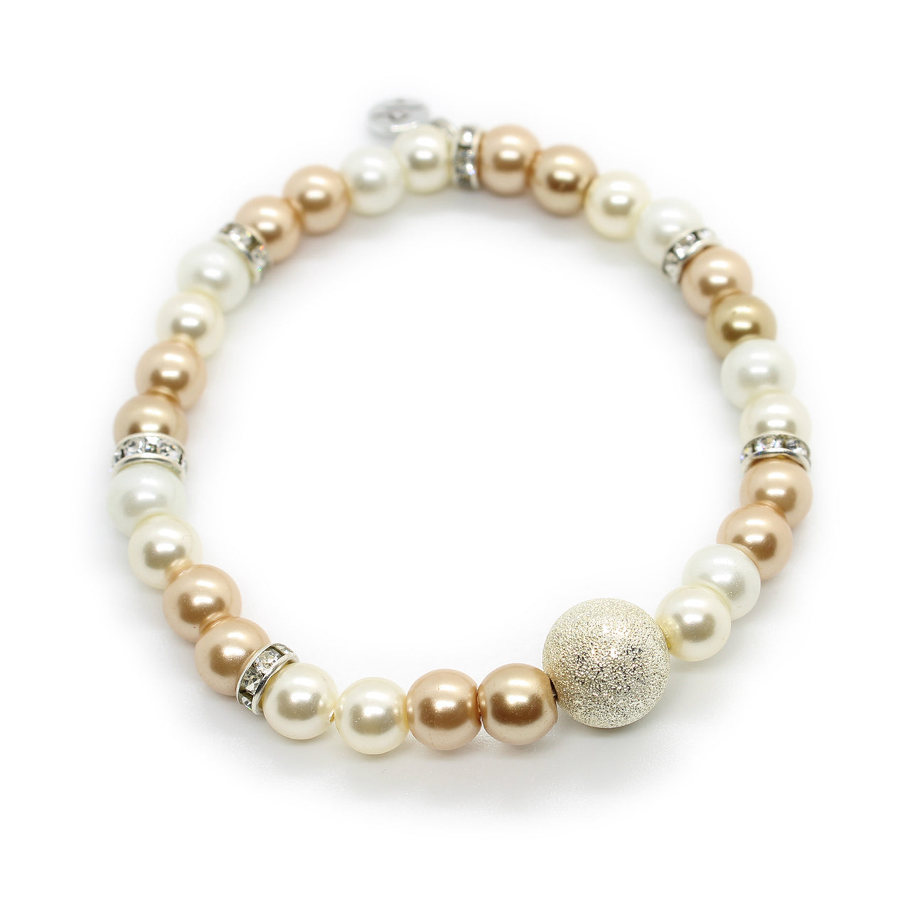 Multi Coloured Pearl Bracelet